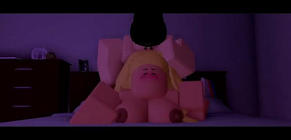  STUDS - Hot late night fuck with young fat ass blond slut (ROBLOX PORNRR34)